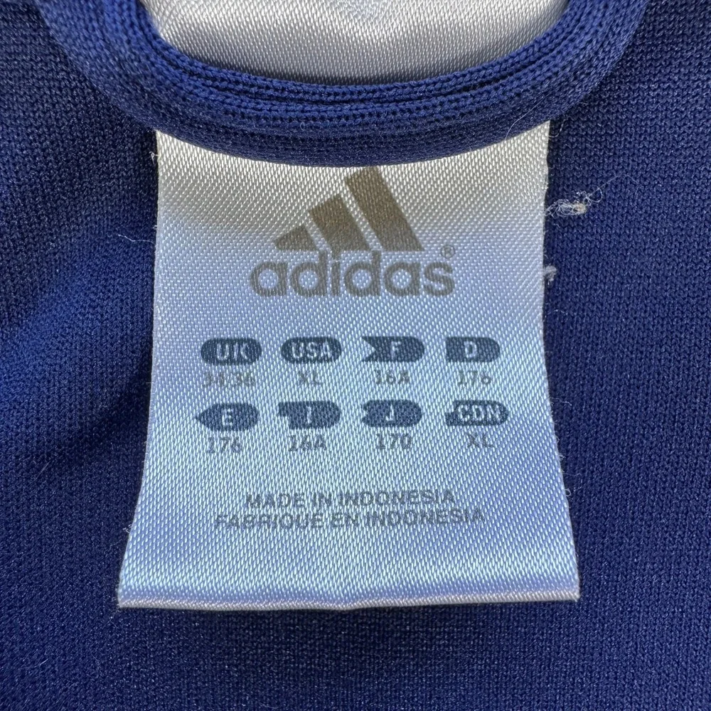 ADIDAS Team USA Olympic Track Jacket 2000s Unisex Youth X-Large Blue